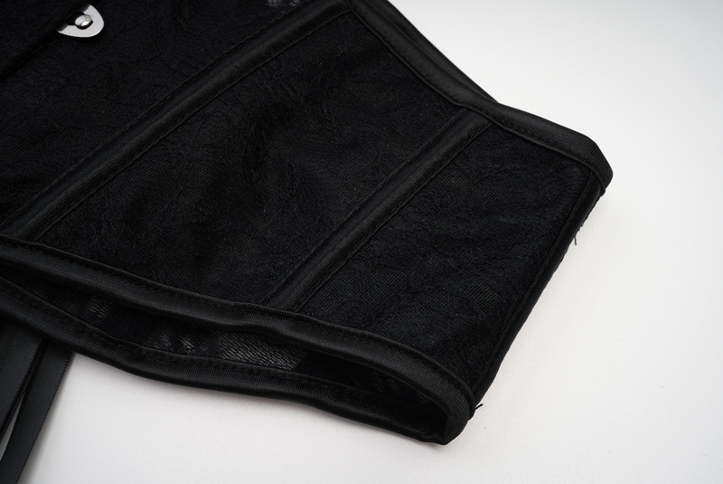 Victorian Style Lace Underbust Corset Belt Women Sexy Gothic Waist Cincher